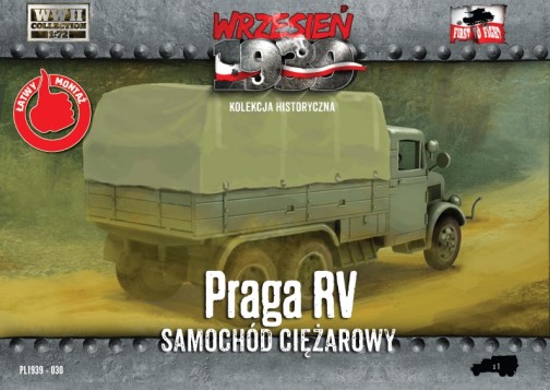 Image 0 of First To Fight Models 1/72 WWII Praga RV Truck w/Canvas-Type Cover