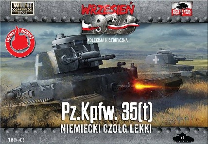 First To Fight Models 1/72 PzKpfw 35(t) German Light Tank