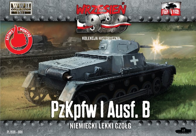 Image 0 of First To Fight 1/72 PzKpfw I Ausf B German Light Tank