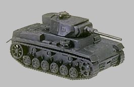 Image 0 of Herpa Minitanks 1/87 Panzer III Tank w/Short Gun