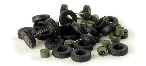 Image 0 of Herpa Minitanks 1/87 Wheel Set (46pcs)