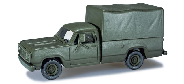 Image 0 of Herpa Minitanks 1/87 Dodge M880 4x4 US Army Truck w/Canvas Type Cover
