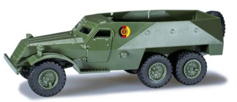 Image 0 of Herpa Minitanks 1/87 Iron Pig East Spzw Type 152 German Army  Vehicle