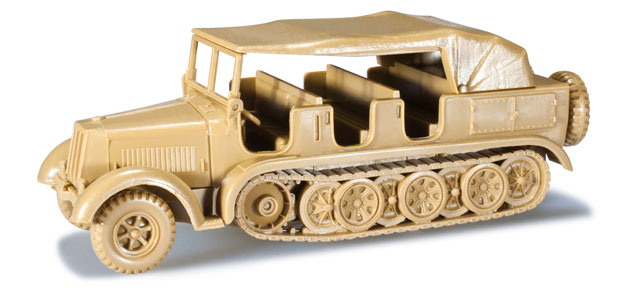 Image 0 of Herpa Minitanks 1/87 Krauss Maffei Type 8 Halftrack