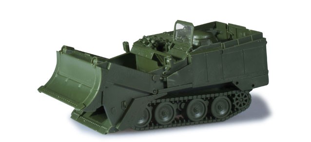 Image 0 of Herpa Minitanks 1/87 M901 Bergepanzer Recovery Tank (Olive Green)