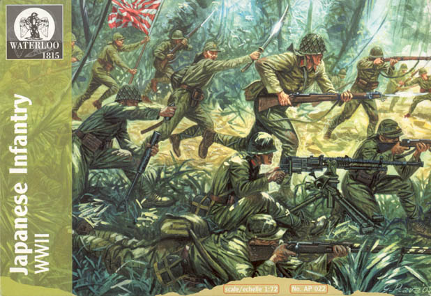 Image 0 of Hat 1/72 Waterloo: WWII Japanese Infantry (48)