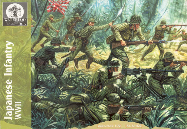Image 0 of Hat 1/72 Waterloo: WWII Japanese Infantry (48)