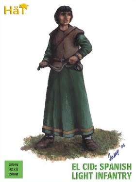 Image 0 of Hat 28mm El Cid Spanish Light Infantry (32) (D)