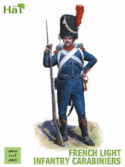 Image 0 of Hat 28mm Napoleonic French Light Infantry Carabiniers (48) (D)