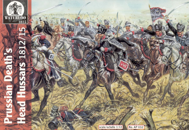 Hat 1/72 Waterloo: Prussian Death's Head Hussars (14 Mtd)