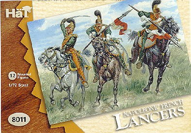 Image 0 of Hat 1/72 Napoleonic French Lancers (12 Mtd)