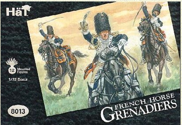 Hat 1/72 Napoleonic French Horse Grenadiers (12 Mtd) (Re-Issue)