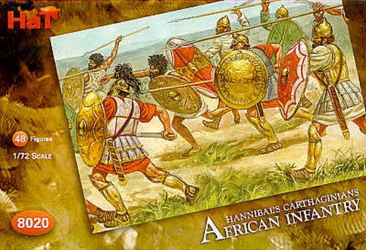 Image 0 of Hat 1/72 Carthaginians African Infantry (48) 