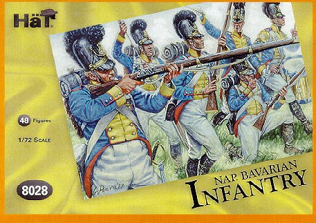 Hat 1/72 Napoleonic Bavarian Infantry (48)