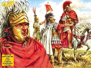 Hat 1/72 Punic War Roman Command (100) (Re-Issue)