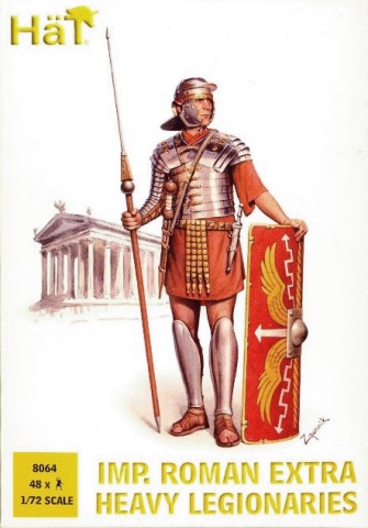 Hat 1/72 Imperial Roman Extra Heavy Leagionaries (48)