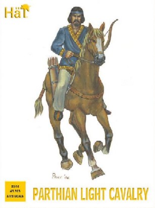 Hat 1/72 Parthian Light Cavalry (18 & 15 Horses)