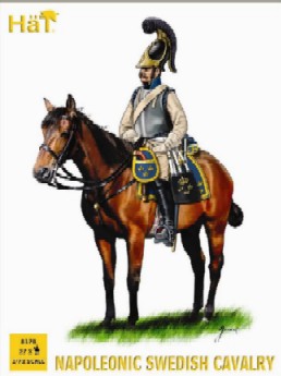 Image 0 of Hat 1/72 Napoleonic Swedish Cavalry & Horses (27)