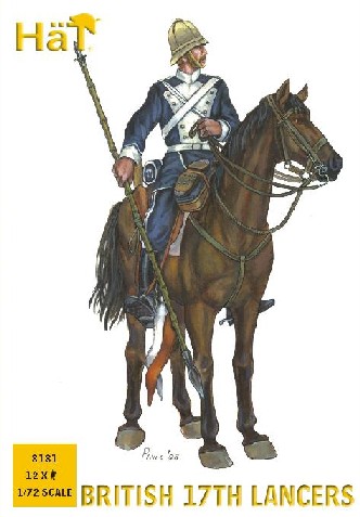 Image 0 of Hat 1/72 17th Century British Lancers (12 Mtd) (Re-Issue)