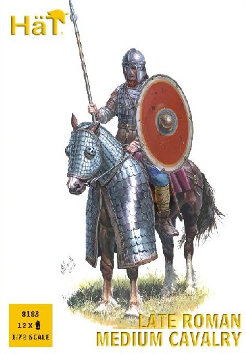 Hat 1/72 Late Roman Medium Cavalry (12 Mtd) (Re-Issue)