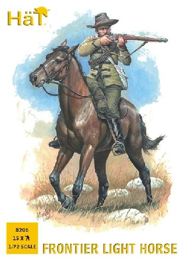 Hat 1/72 Frontier Light Horseman (15 Mtd) (Re-Issue)
