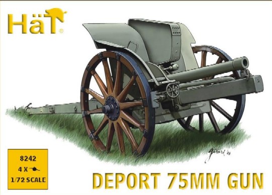 Image 0 of Hat 1/72 WWI Deport 75mm Gun (4)