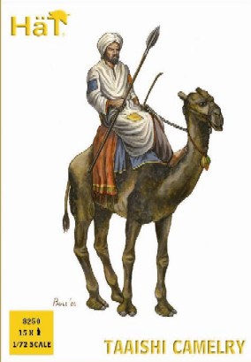 Image 0 of Hat 1/72 Colonial Wars Taaishi Camely (15 Figs & 12 Camels)