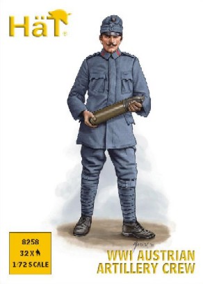 Hat 1/72 WWI Austrian Artillery Crew (32)