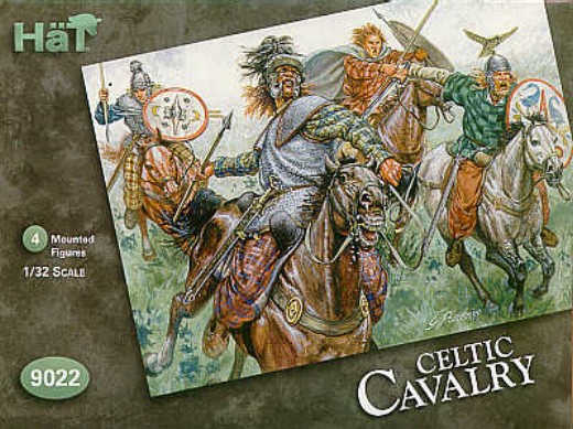 Hat 1/32 Celtic Cavalry (4 Mtd)