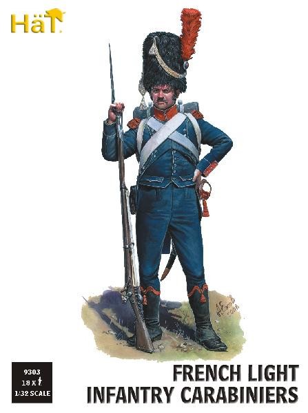 Image 0 of Hat 1/32 Napoleonic French Light Infantry Carabiniers (18)