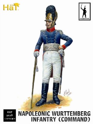 Image 0 of Hat 1/32 Napoleonic Infantry Wurttemberg Command (18)