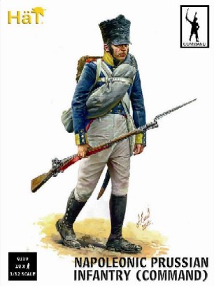 Image 0 of Hat 1/32 Napoleonic Infantry Prussian Infantry Command (18)