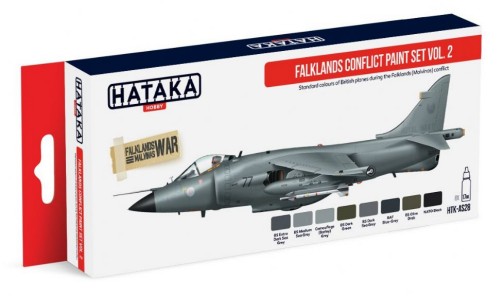 Hataka Hobby Falklands Malvinas Conflict British AF Vol.2 Paint Set (8 Colors) 1