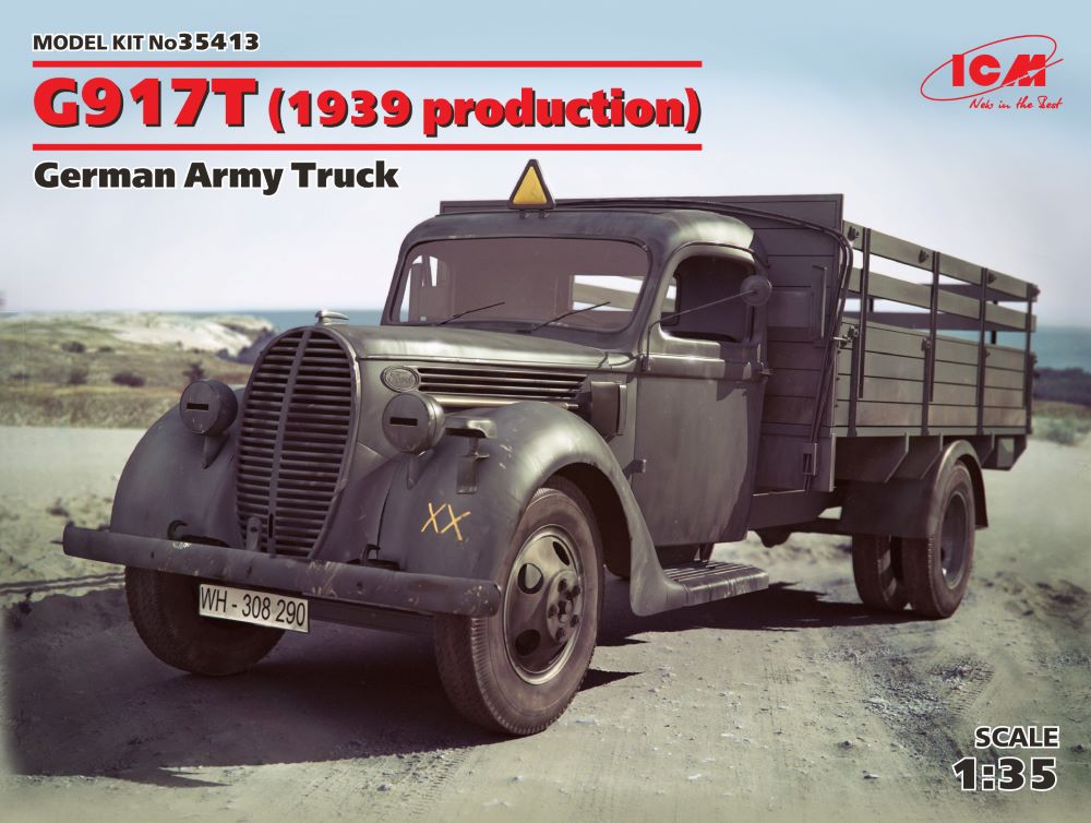 ICM Models 1/35 G917T 1939 Prod German Army Truck