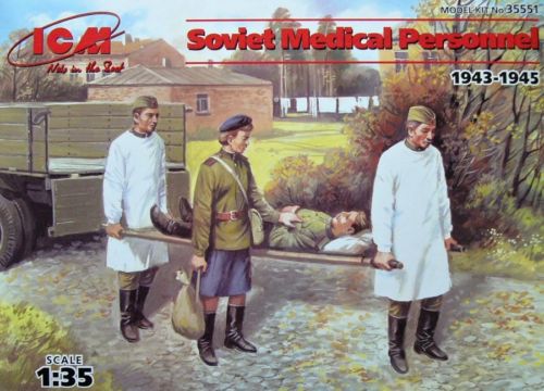 ICM Models 1/35 Soviet Medical Personnel 1943-1945 (4)