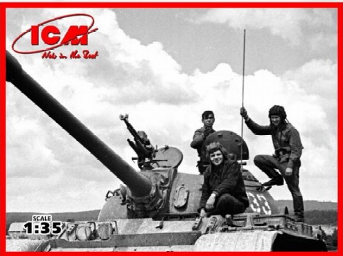 ICM Models 1/35 Soviet Tank Crew 1979-1988 (3)
