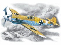 ICM Models 1/48 WWII Messerschmitt Bf109F/4Z Trop Fighter