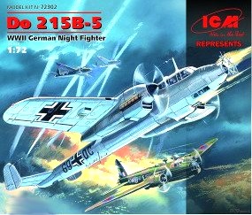 Image 0 of ICM Models 1/72 WWII Dornier Do215B5 German Night Fighter