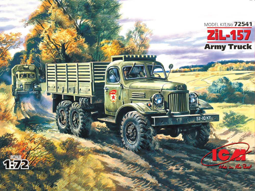 ICM Models 1/72 ZIL157 Soviet Army Truck