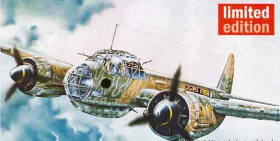 Image 0 of Italeri 1/72 Ju88A4 WWII Bomber (Ltd Edition)
