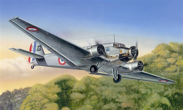 Image 0 of Italeri 1/72 Ju52 Toucan Luftwaffe Transport Aircraft