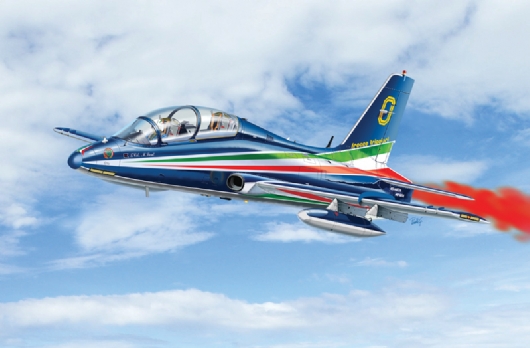 Image 0 of Italeri 1/72 MB339 A PAN Frecce Tricolori Italian Aerobatics Team Aircraft