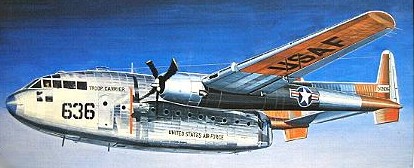 Image 0 of Italeri 1/72 C119G Flying Boxcar Aircraft