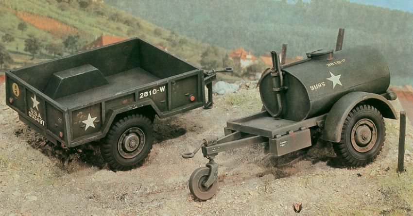 GAL.S TANK TRAILER AND M101 KIT 1:35 