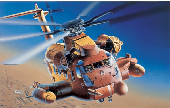 Image 0 of Italeri 1/72 MH53J Stallion Pave Low III Helicopter