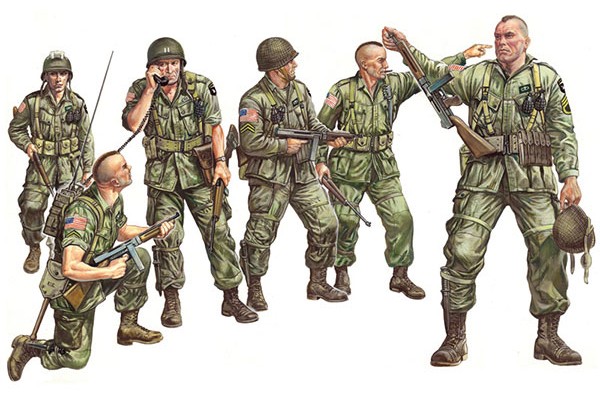 Italeri 1/35 US Paratroopers D-Day (6)