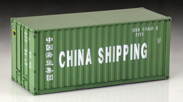 Image 0 of Italeri 1/24 20' Shipping Container