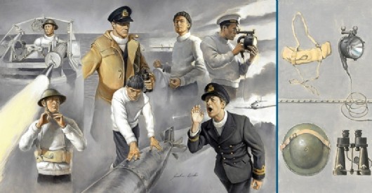 Image 0 of Italeri 1/35 Vosper MTB Crew (7)