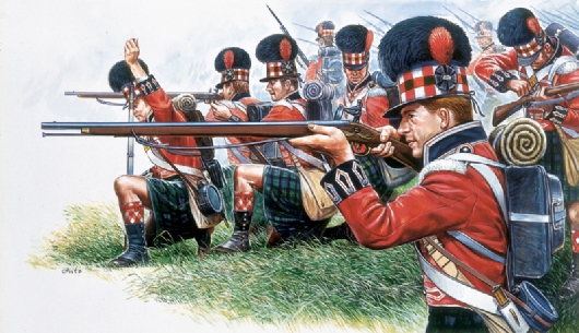 Image 0 of Italeri 1/72 Napoleonic War: Highlander Infantry (50)