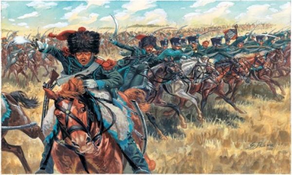 Image 0 of Italeri 1/72 Napoleonic War: French Light Cavalry (17 Mtd)